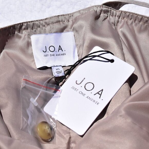 J.O.A. Weston Khaki Tank Jumpsuit Size XS - Picture 4 of 7